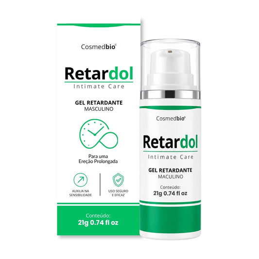Gel Retardante Masculino Retardol Cosmedbio 21g