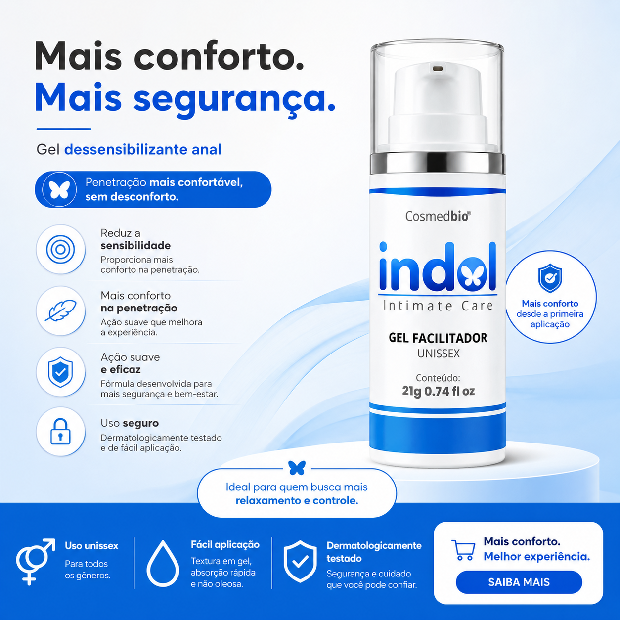 Gel Indol Cosmedbio 21g