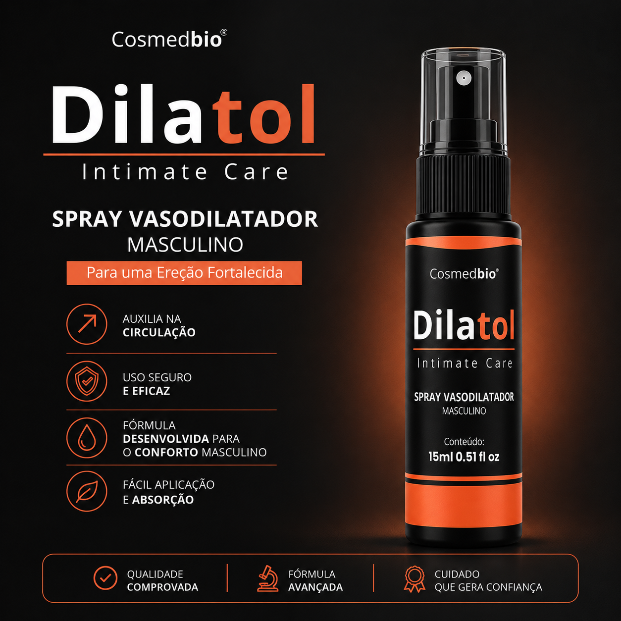 Spray Dilatol Cosmedbio 15ml