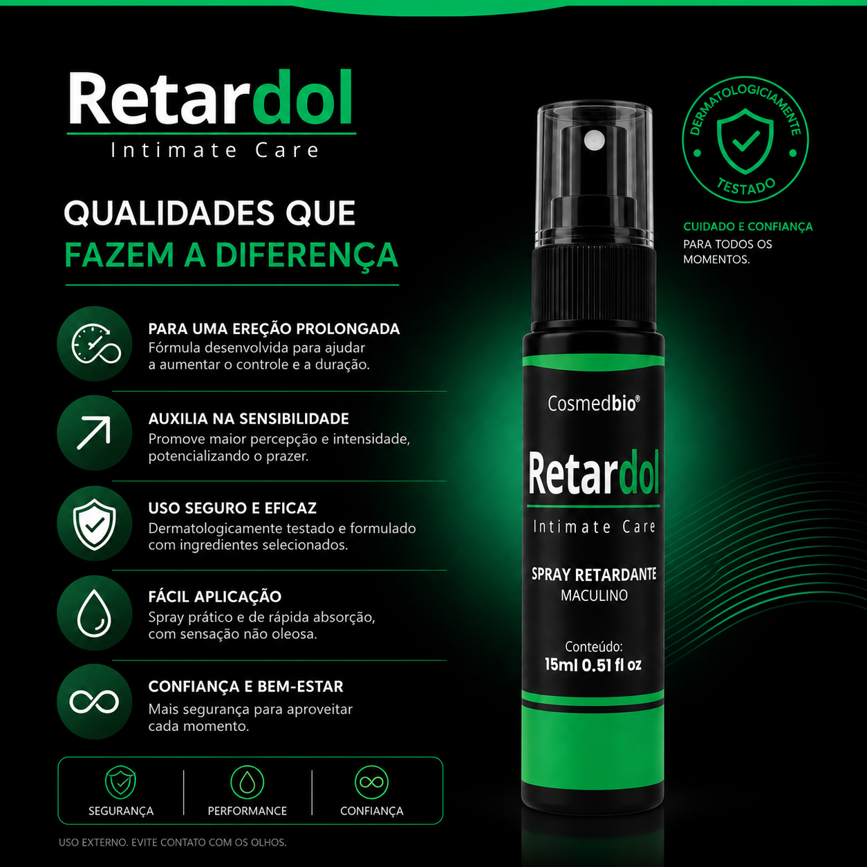 Spray Retardol Cosmedbio 15ml